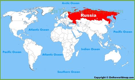 russia mapa mundo